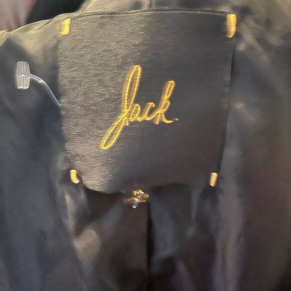 JACK WOMENS BLACK TOGGLE CLOSURE DRESS COAT WOMENS SIZE MEDIUM CLASSIC COAT - Picture 11 of 11